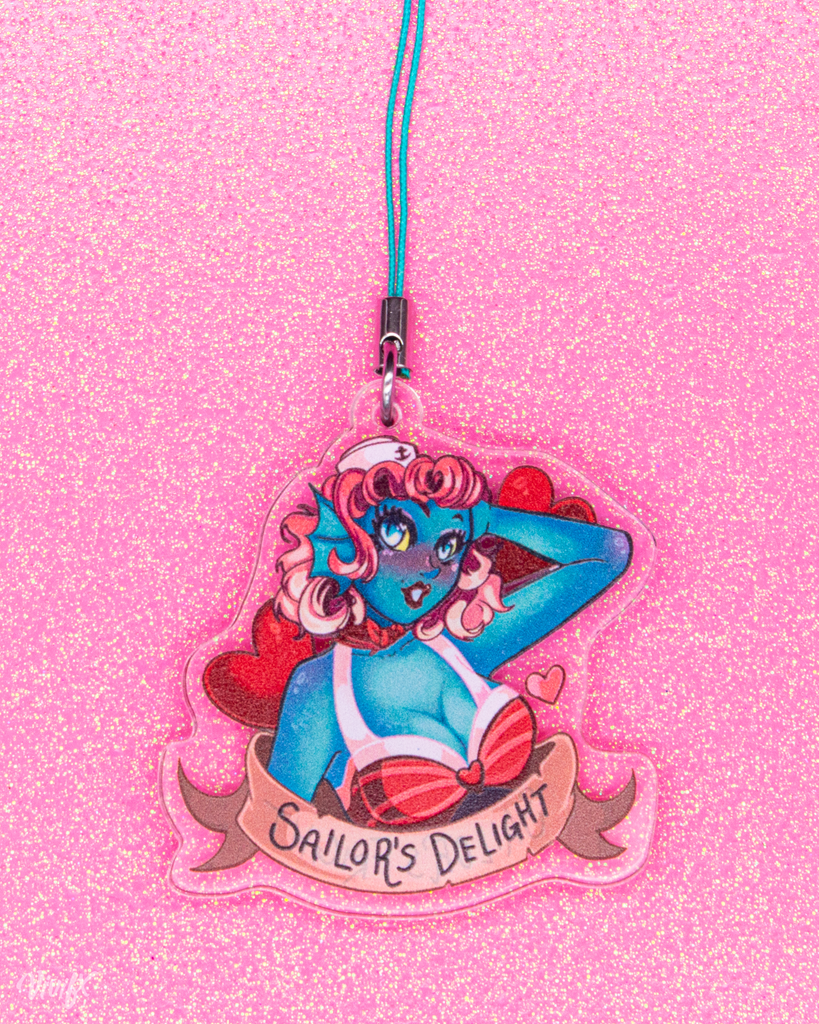 Sailors Delight Acrylic Double Sided Monster Girl Charm