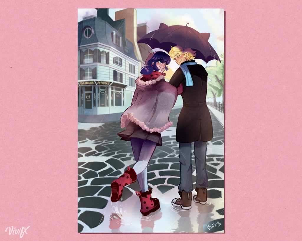 [Miraculous Ladybug] Someday in the Rain Adrienette 11