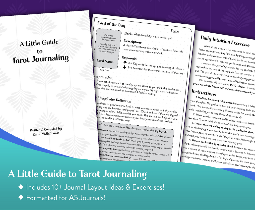Little Guide to Tarot Journaling [Digital PDF]